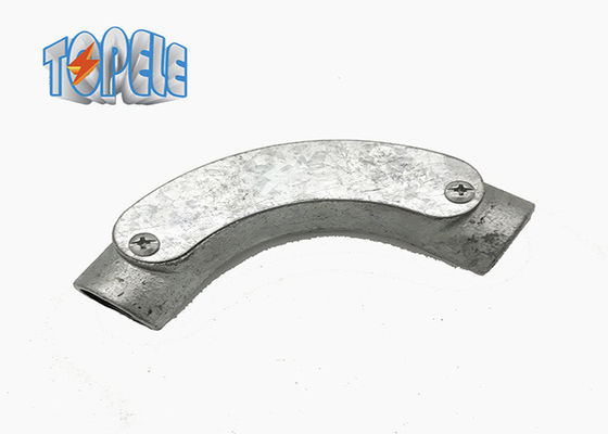Certificato ISO BS4568 condotto 20 mm 25 mm gomito piega di ispezione in ferro malleabile